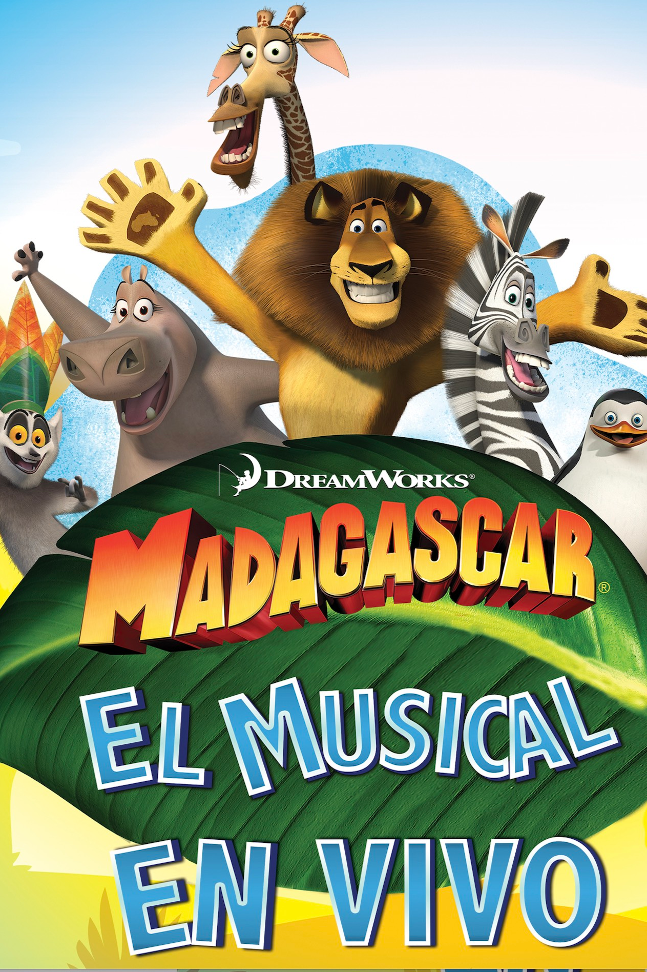 MAGADASCAR, EL MUSICAL