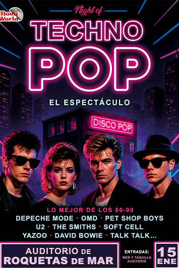 Un viaje por los clásicos del techno pop de los 80-90