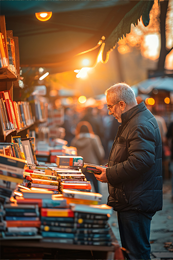 Mercadillo de libros solidarios