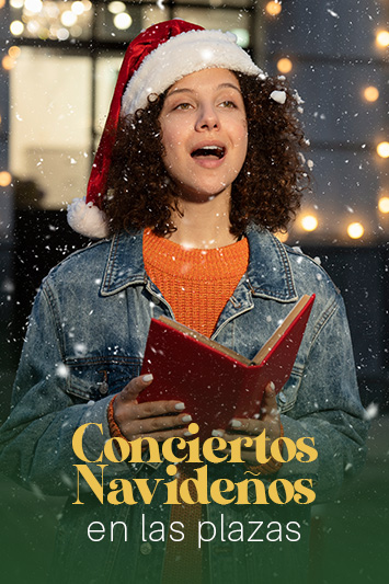 Conciertos navideños en las plazas