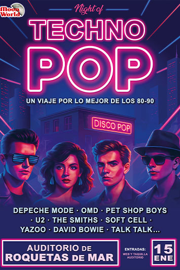 Un viaje por los clásicos del techno pop de los 80-90